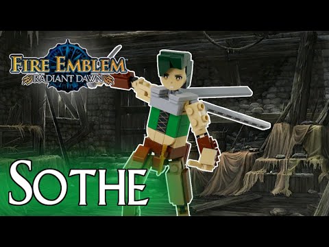 LEGO Fire Emblem Sothe Figure (Instructions Available!)