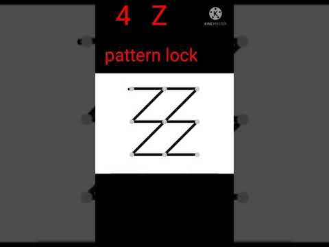 4 Z ll pattern lock ll hard work ll