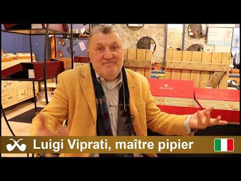Luigi Viprati, le maître pipier italien par excellence