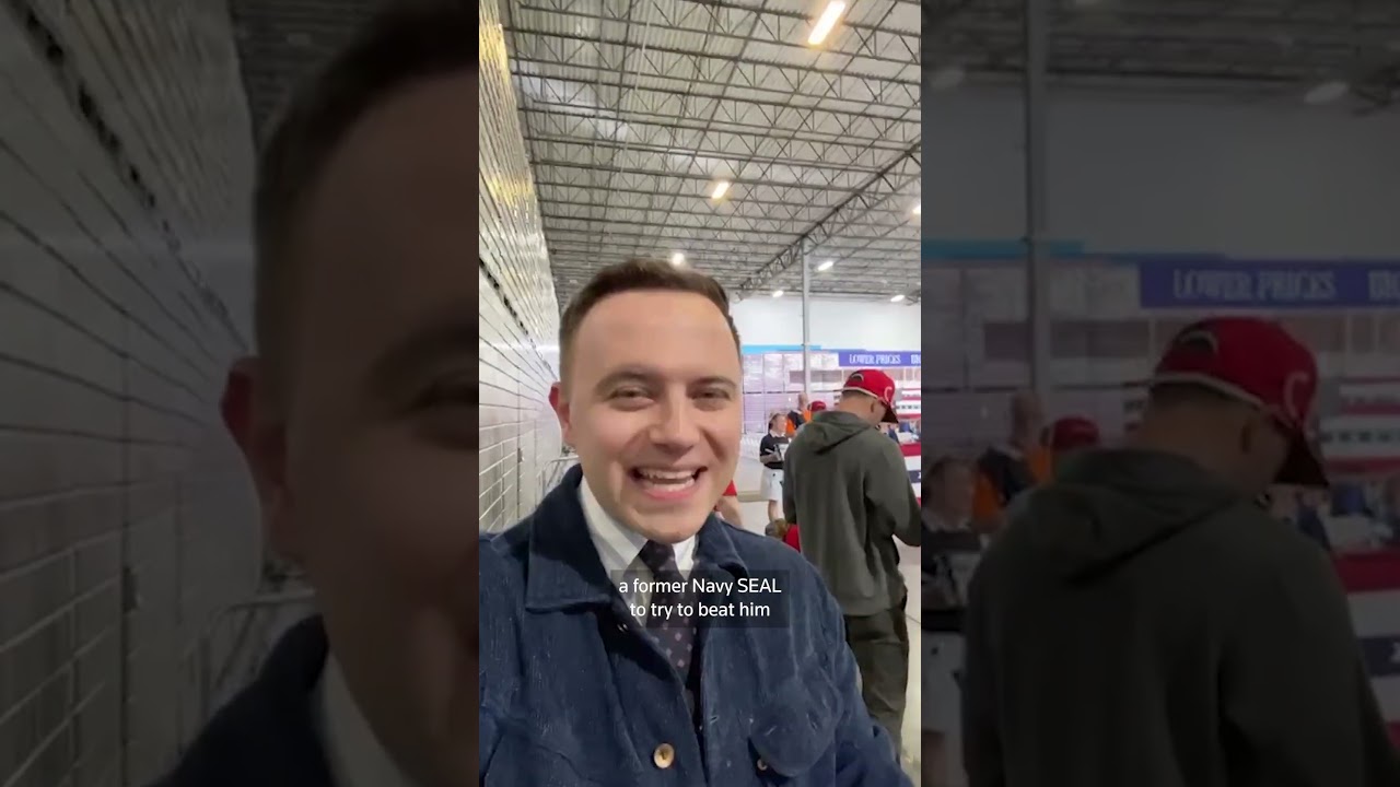Video | As Iran war rages, Trump visits Kentucky