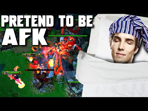 Pretending To Be AFK - WC3 - Grubby