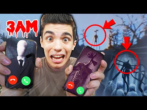 NON VIDEOCHIAMARE "SIREN HEAD" e lo "SLENDER MAN" NELLO STESSO MOMENTO!!😱 MI HANNO INGANNATO!!