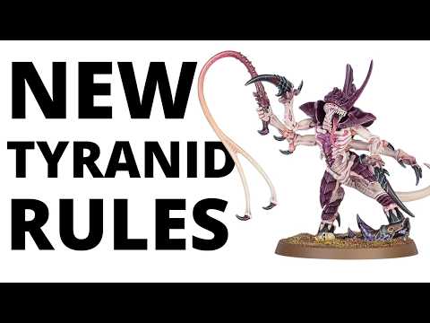 New Tyranids Rules Unveiled - Datasheet for the Tyranid Prime with Lash Whip Reviewed