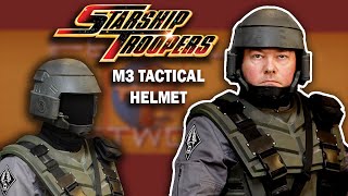 How to Make Starship Troopers M3 Tactical Helmet out of Foam Free Template Starship Troopers Cosplay