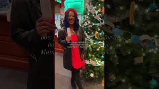 A holiday solo date in Portland, Maine #solotravel #holidaytravel #solotrip #solofemaletraveler