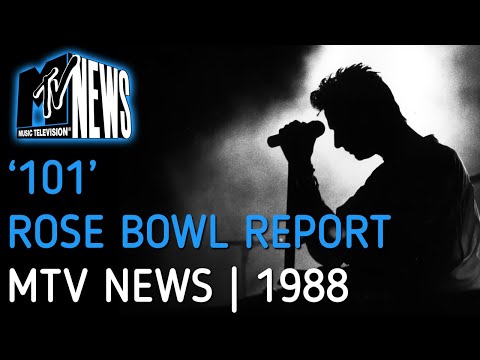 Depeche Mode | '101' Rose Bowl report | MTV News - Week In Rock | 1988