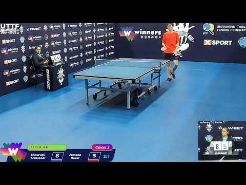 Shkurupii Aleksandr - Zamana Nazar League of best Table Tennis 19.12.2020 17-30