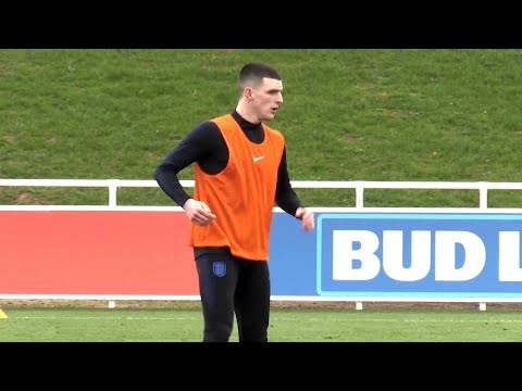 England Train At St George's Park Ahead Of European Qualifiers Against Czech Republic & Montenegro