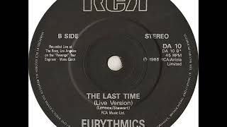 Eurythmics - The Last Time (Live) (1986) B-Side Of Missionary Man
