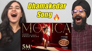 Monica - Lyric Video Reaction | COOLIE | Superstar Rajinikanth | Lokesh | Anirudh | Pooja Hegde