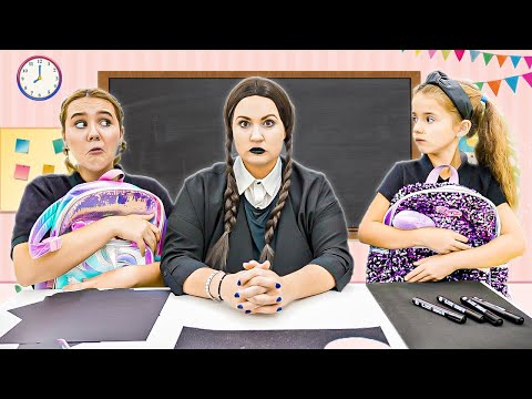 Ruby and Bonnie have strict teacher at school