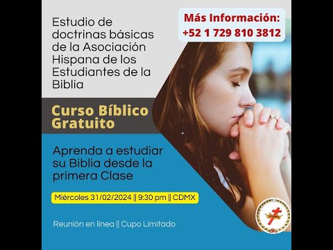 Curso Bíblico Gratuito || Asociación de los Estudiantes de la Biblia