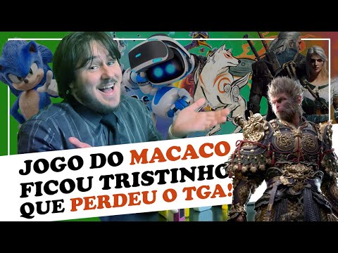 Wukong ficou tristinho que não ganhou JOGO DO ANO!