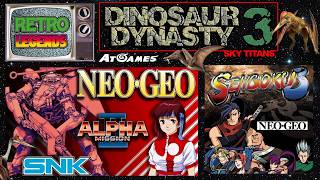 Neo Geo AES Nostalgia: Sengoku 3 & Alpha Mission 2! Killer Instinct