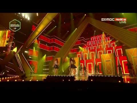 131114 씨스타 Sistar -  Gone Not Around Any Longer - Melon Awards