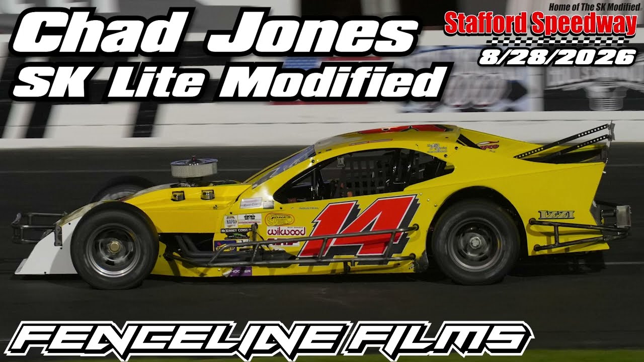 Chad Jones SK Lite Modified at Stafford Speedway