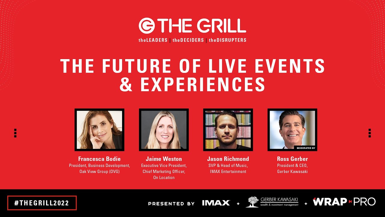 The Future of Live Events & Experiences | TheGrill2022
