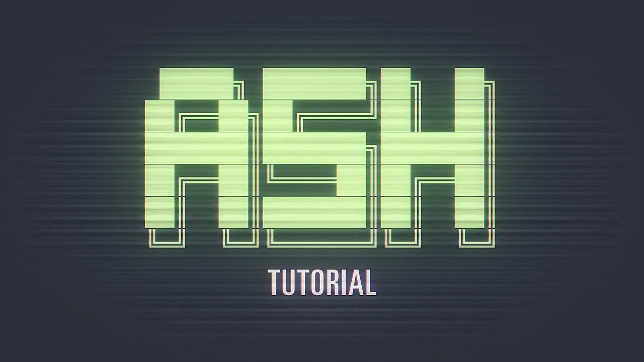 ASH - Syntax Highlighter Tutorial