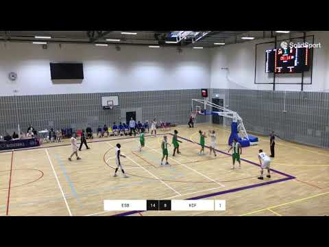 Full Game Eskilstuna Basket vs Hammarby Basket (Lojong Andarea Ladu white #47)