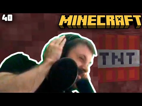 Forsen Highlights -  Forsen takes cover.  Minecraft (40)