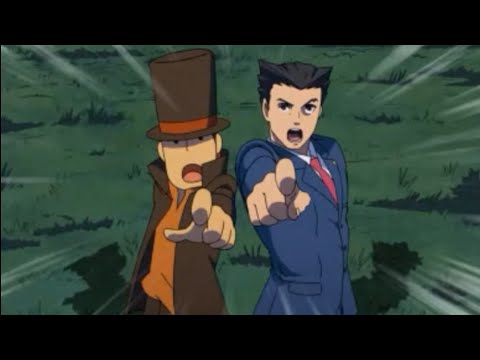 [ALL CUTSCENES FR ] PROFESSEUR LAYTON VS PHOENIX WRIGHT