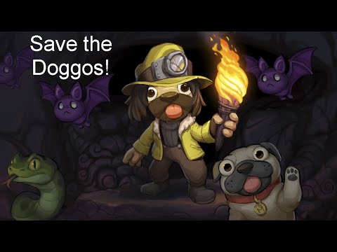 Spelunky 2 - Save the Doggos!