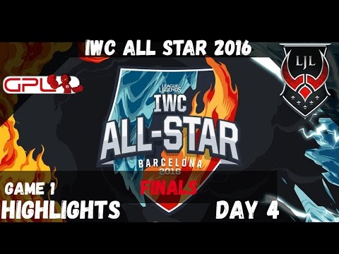 🔥 GPL vs LJL ️❄️ Game 1 Highlights | IWC All Star Barcelona 2016 D4 | SouthEast Asia vs Japan