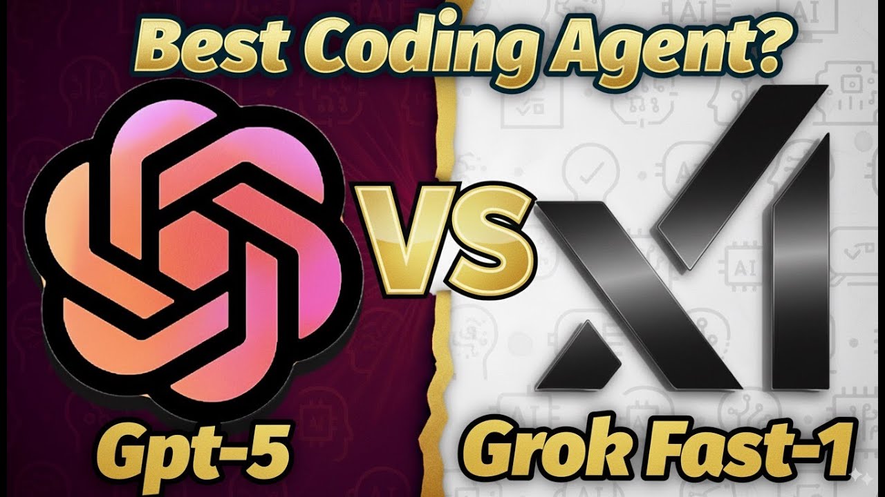 Grok Fast -1 vs Gpt-5 | Who's Best Agentic Coder?