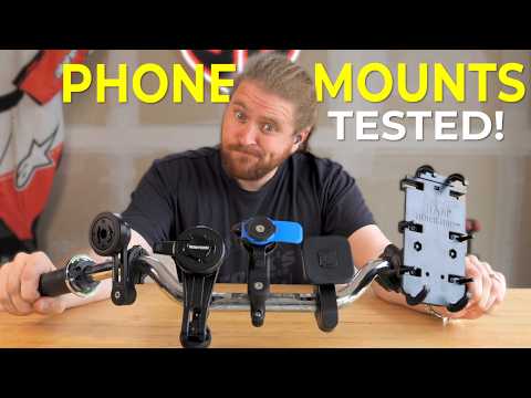 I Tested Every Motorcycle Phone Mount So You Don't Have To