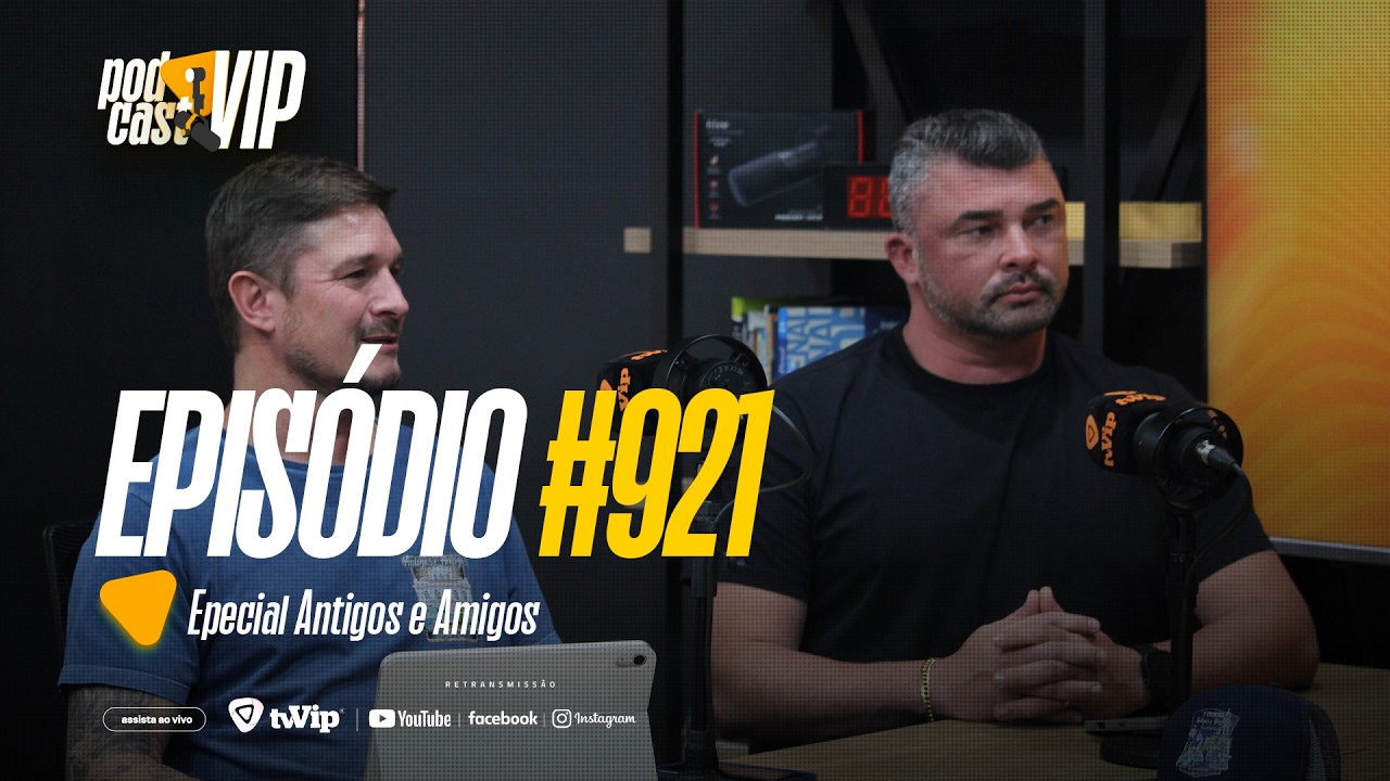Podcast Vip recebe organizadores do 3º Encontro dos Antigos e Amigos