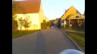 preview picture of video 'Abend-Fahrt mit der Shadow von Frickenfelden nach Pfofeld  -  22.09.2010'