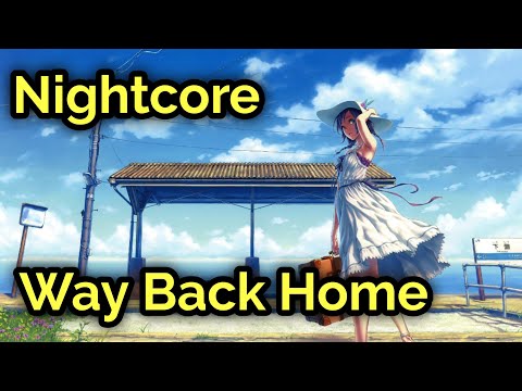VIZE x Anna Grey - Way Back Home (Nightcore) | JerryCore ʕ·ᴥ·ʔ