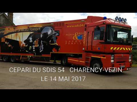 Cepari du Sdis 54 à Charency-Vezin