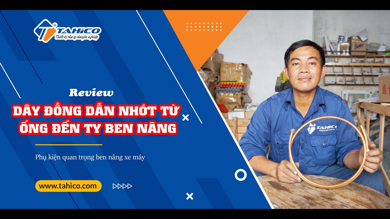 Dây đồng dẫn nhớt từ ống điều khiển đến ty ben nâng 17