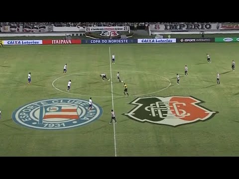 Goals from Santa Cruz 2 x 2 Bahia in the 2016 Copa do Nordeste Semifinal