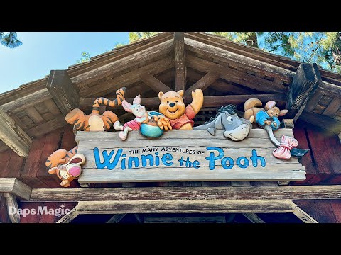 The Many Adventures of Winnie the Pooh | Disneyland Resort 2024 4K