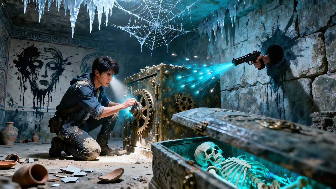 【MULTISUB】【悬疑冒险】吳邪破解墓室機關，被張家人放冷槍偷襲.#古墓 #悬疑 #剧好看 #盗墓笔记