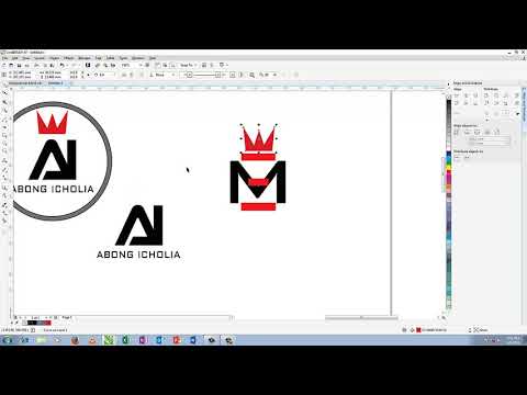 HOW TO CREATE LETTER BASED LOGO