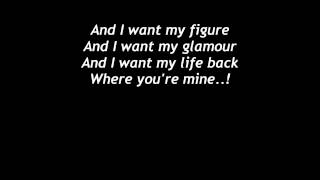 Lily Allen - Miserable without your love LYRICS