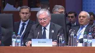 Выступление министра иностранных дел Эдварда Налбандяна на 23-м министерском совете ОБСЕ