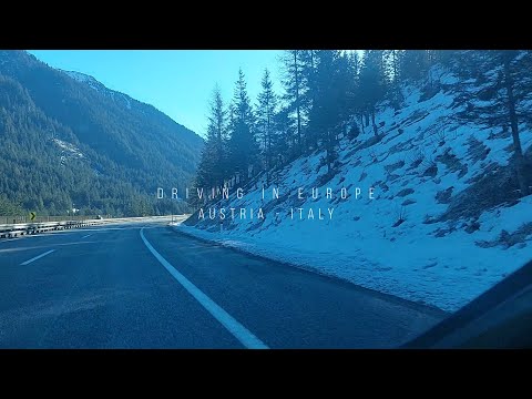 Driving in Europe - Austria Italy