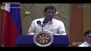 Duterte tells Robredo, 'Want me out? Marry me instead'