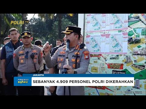 POLDA METRO JAYA SIAPKAN 4.939 PERSONEL GABUNGAN AMANKAN UNJUK RASA BURUH