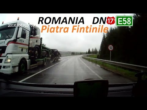 DN17 E58 Piatra Fintinile RO