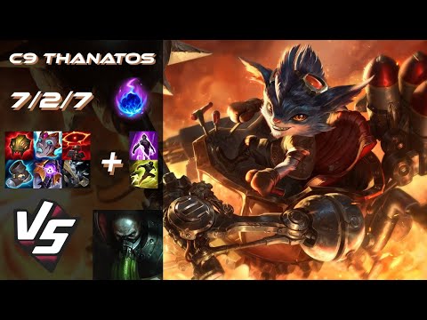 Cloud9 Thanatos TOP Rumble vs Urgot - NA Challenger Patch 25.S2.6