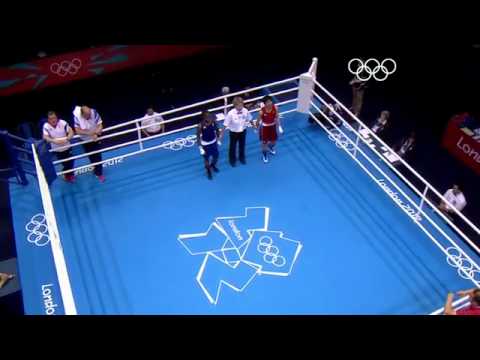 Boxing Women's Fly 51kg Finals Bout   Ren v Adams    London 2012 Olympic Games Highlights