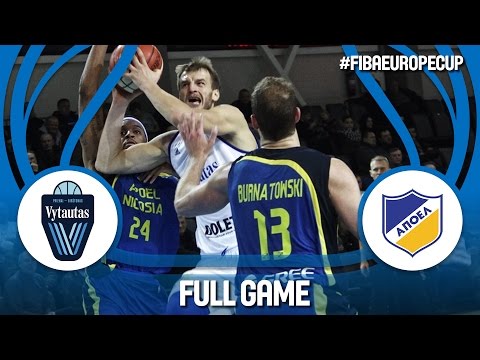 Prienu-Birstono (LTU) v Apoel (CYP) - Full Game - FIBA Europe Cup 2016/17
