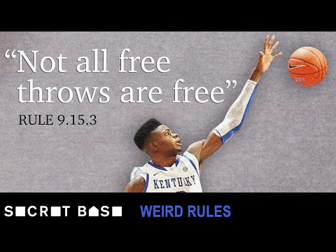 Kentucky once blocked a free throw to try to win a game | Weird Rules Ep 3