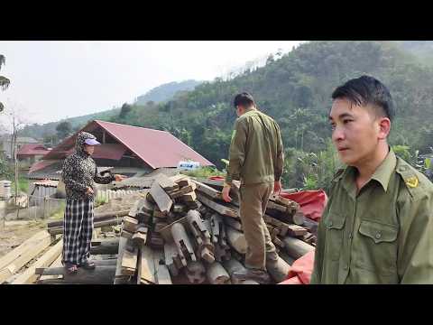 Hang found and bought an old house frame to use as his future home.
