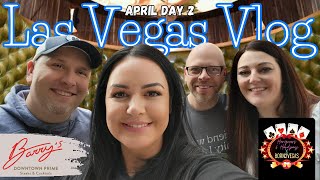 Vegas Day 2 - Whiskey Licker Up, Barry's Downtown Prime, Legacy Club, Plaza and DTLV - April 2023